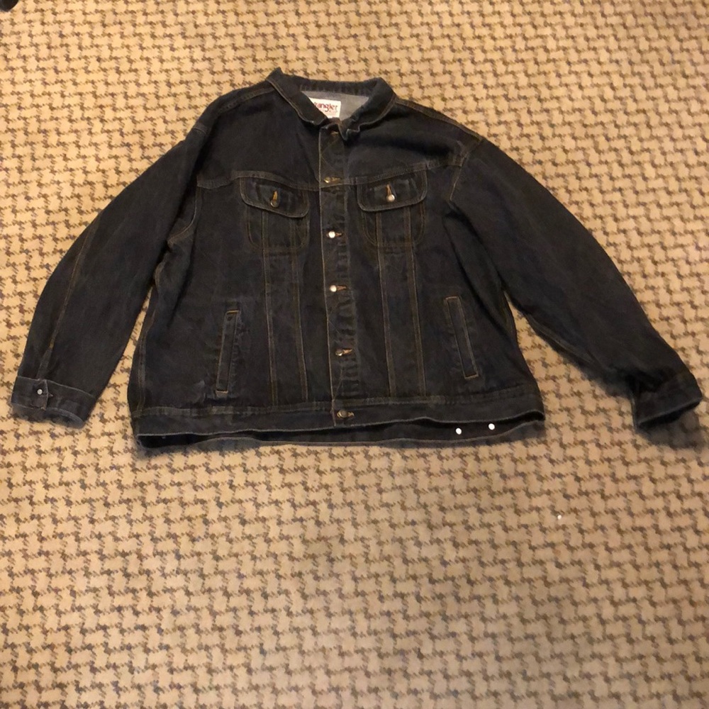 4XL Grey Wrangler Jean jacket 10/10 condition